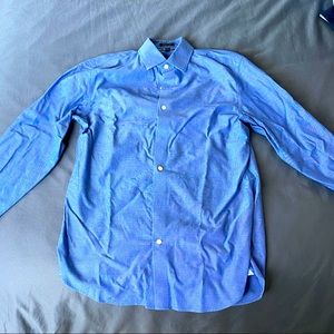 EUC Banana Republic blue dress shirt